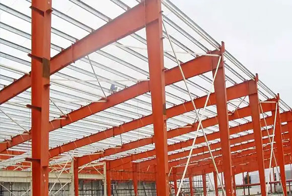 Low cost industrial steel structure plant design
