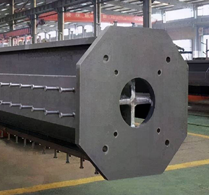 What are the components connected in steel structure engineering