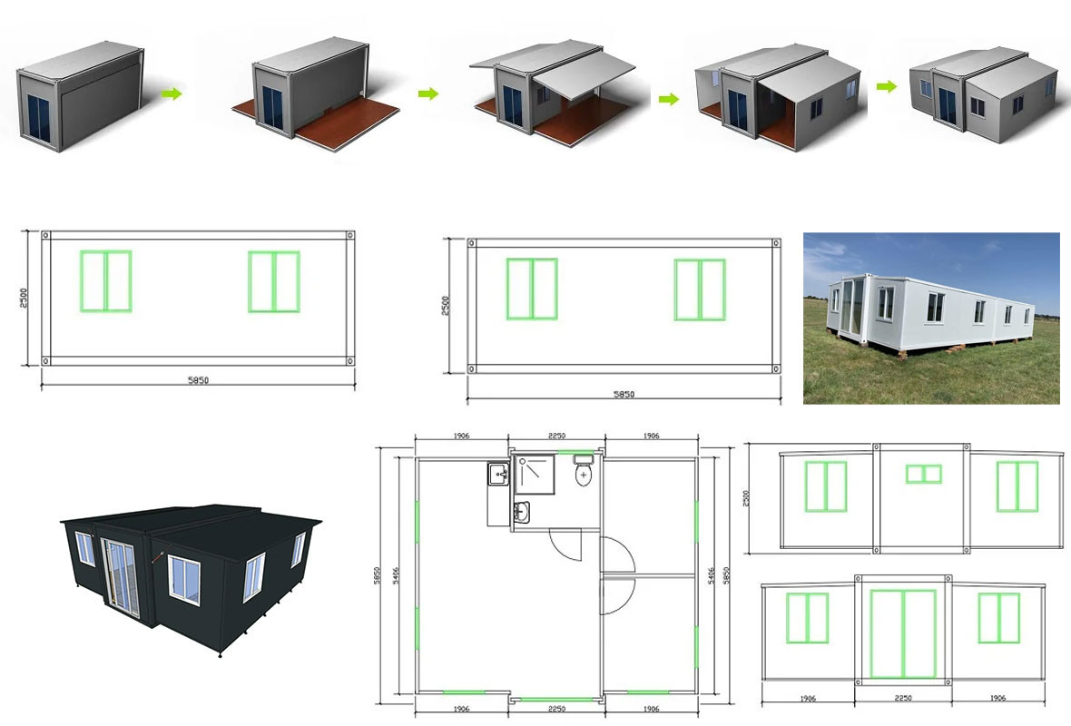 foldable manufactured houses