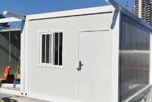 Foldable container house Removable school 20-foot flat pack container house