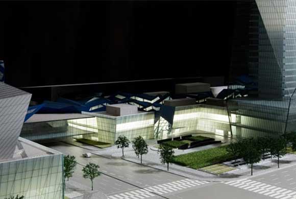Prefabricated steel office building