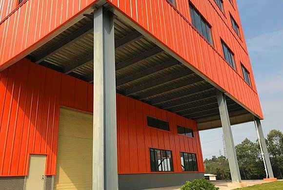 Steel structure office building