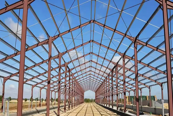 Industrial structural steel plant factory building  design prefab steel structure workshop