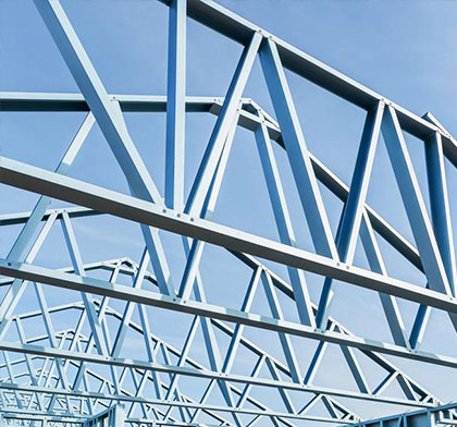 Construction scheme of steel structure grid roof of steel frame greenhouse