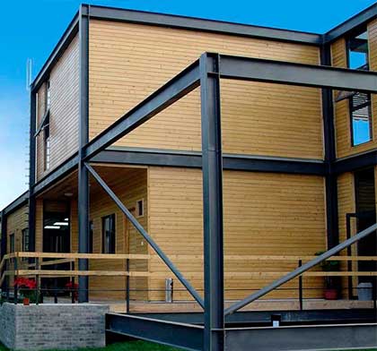 Technical measures for strengthening steel structure